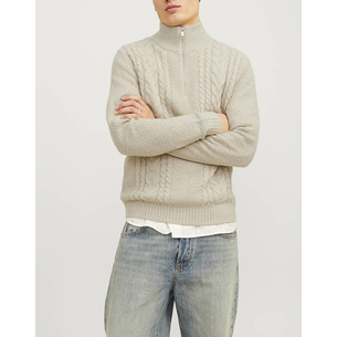 Product JACK&JONES JJCRAIG KNIT HALF ZIP base image