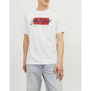 Product JACK&JONES JJTILEY TEE SS CREW NECK LN base image