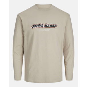 Product JACK&JONES JORVESTERBRO NEWTON BRANDING TEE LS CN base image