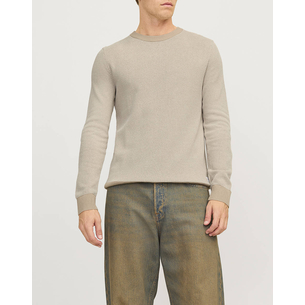 Product JACK&JONES JJEGLOBE KNIT CREW NECK NOOS base image