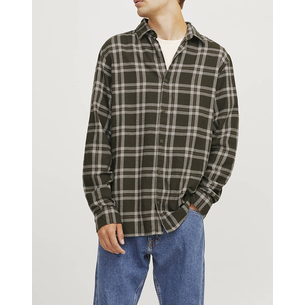 Product JJ REBEL JREBCHASE CHECK SHIRT LS base image