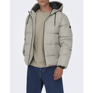Product ONLY&SONS ONSMELVIN LIFE HOOD PUFFER JACKET OTW VD base image
