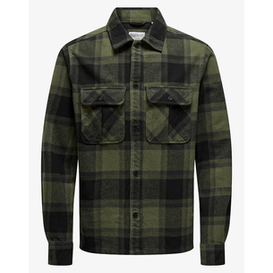 Product ONLY&SONS ONSCEDRIC LIFE CHECK OVERSHIRT NOOS base image