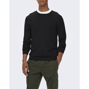 Product ONLY&SONS ONSWYLER LIFE REG 14 LS CREW KNIT NOOS base image