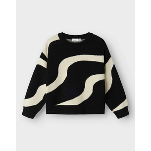 Product NAME IT NKFNAFINE LS SHORT KNIT base image