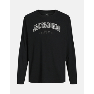 Product JACK&JONES JJECALEB VARSITY TEE LS O-NECK JNR base image
