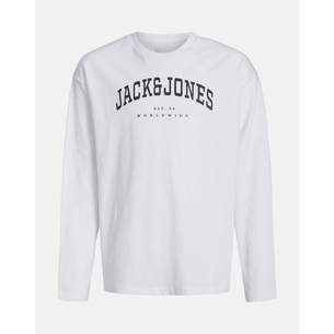 Product JACK&JONES JJECALEB VARSITY TEE LS O-NECK JNR base image