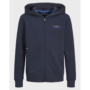 Product JACK&JONES JJGREAT B2S LOGO SWEAT ZIP HOOD JNR base image
