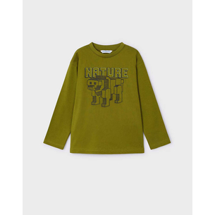 Product MAYORAL Μπλουζα μακρυμανικη hd print base image