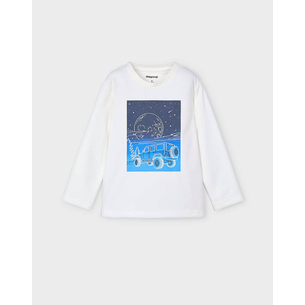 Product MAYORAL Μπλουζα μακριμανικη glow in the dark base image