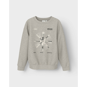 Product NAME IT NKMNONEN LS NREG SWEAT BRU base image
