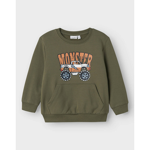 Product NAME IT NMMVUGO LS NREG SWEAT BRU base image