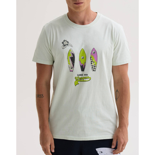 Product BLUE HUNTER U SURFBOARDS T-SHIRT base image