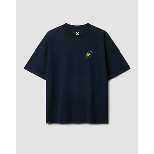 Product BLUE BANANA NAVY QUILT TEE / ΚΟΝΤΟΜΑΝΙΚΟ base image