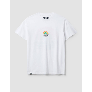 Product BLUE BANANA WHITE RAINBOW TEE / ΚΟΝΤΟΜΑΝΙΚΟ base image