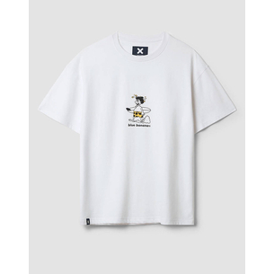 Product BLUE BANANA WHITE WIPEOUT TEE / ΚΟΝΤΟΜΑΝΙΚΟ base image