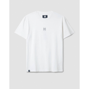 Product BLUE BANANA WHITE BONFIRE TEE / ΚΟΝΤΟΜΑΝΙΚΟ base image