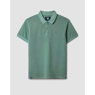 Product BLUE BANANA PINE GREEN ICONIC POLO / ΚΟΝΤΟΜΑΝΙΚΟ base image