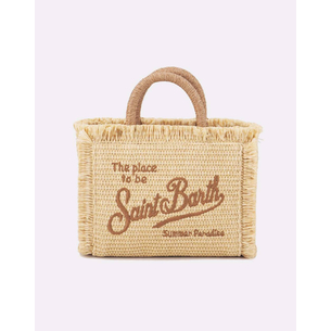 Product MC2 VANITY MINI STRAW N-VANITY MINI STRAW N-1118 EMB (Dimensions: 22 x 17 x 10 cm) base image