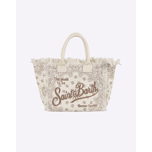 Product MC2 VANITY-ACC. BORSA CANVAS DONNA-BANDANNA ROUND 10 EMB (Διαστάσεις :40 x 32 x 20εκ.) base image