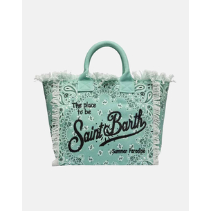 Product MC2 VANITY-ACC. CANVAS BAG WOMAN-BANDANNA ROUND 53 EMB (Dimensions: 40 x 32 x 20cm.) base image