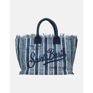 Product MC2 VANITY-ACC. WOMAN'S CANVAS BAG-INDI STRIPES 61 (Dimensions: 40 x 32 x 20cm.) base image