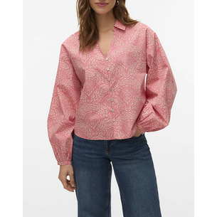 Product AWARE BY VERO MODA VMPAMMI LS V-NECK TOP VMA base image
