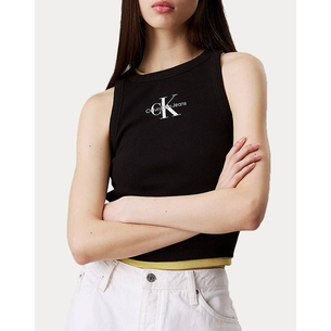 Product CALVIN KLEIN JEANS  MONOLOGO RIB TANK TOP base image