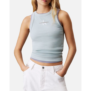 Product CALVIN KLEIN JEANS  MONOLOGO RIB TANK TOP base image