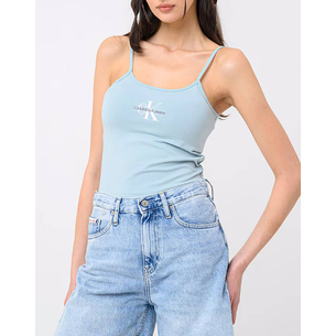 Product CALVIN KLEIN JEANS MONOLOGO STRAPPY TANK TOP base image