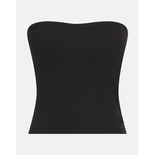 Product CALVIN KLEIN JEANS WOVEN LABEL RIB SLEEVELESS TOP base image