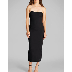 Product CALVIN KLEIN JEANS WOVEN LABEL RIB SLEEVELESS DRESS base image