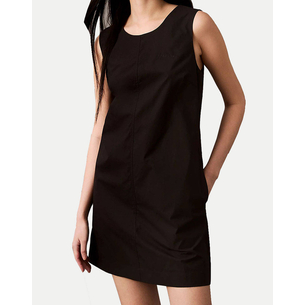 Product CALVIN KLEIN JEANS POPLIN SLEEVELESS MINI DRESS base image