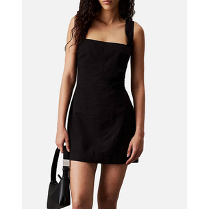 Product CALVIN KLEIN SOFT LINEN A-LINE DRESS base image