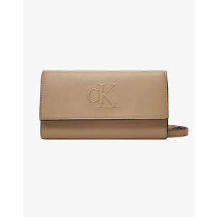Product CALVIN KLEIN SCULPTED LONG FOLD STRAP WALLET (Διαστάσεις: 19 x 11 x 2εκ.) base image