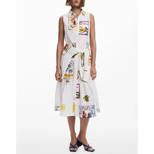 Product DESIGUAL D3 VEST_BARCELONA WOMEN'S DRESS base image