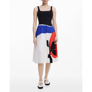 Product DESIGUAL D2 VEST_ONDAS_LACROIX WOMEN'S DRESS base image