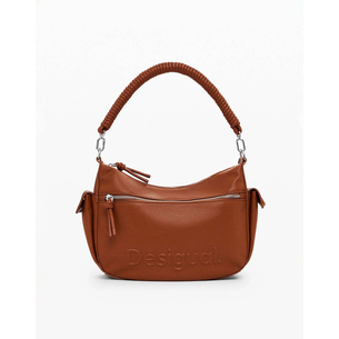 Product DESIGUAL D2 BAG_HALF ASTANA CAMEL WOMEN'S BAG (Dimensions: 32 x 22 x 10cm.) base image