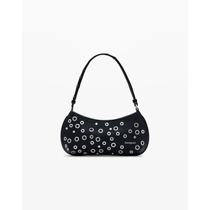 Product DESIGUAL D2 BAG_REBEL ALSACIA BLACK WOMEN'S BAG (Dimensions: 30 x 15 x 6cm.) base image