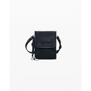 Product DESIGUAL D2 MONE_HALF PHONE BLACK WOMEN'S WALLET (Dimensions: 12 x 17.5 x 5cm.) base image