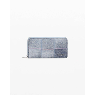 Product DESIGUAL D2 MONE_YOKO PU DENIM FI WOMEN'S WALLET (Dimensions: 20.5 x 10 x 2cm.) base image