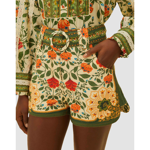 Product FARM RIO GARDEN TAPESTRY SAND SHORTS base image