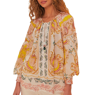 Product FARM RIO MARITIME MAGIC OFF-WHITE BLOUSE base image