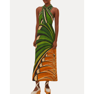 Product FARM RIO TOUCAN TREE GREEN DRESS base image