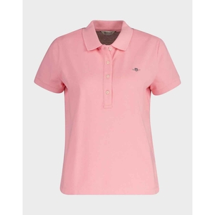 Product GANT ΜΠΛΟΥΖΑ ΚΜ SLIM SHEILD CAP SLEEVE PIQUE POLO base image