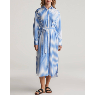 Product GANT ΦΟΡΕΜΑ  REL STRIPED POPLIN SHIRT DRESS base image
