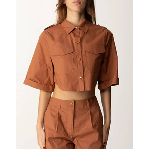 Product GUESS MARCIANO PAT CROPPED SHIRT - LIGHT STR COTTON POPELIN 110 ΠΟΥΚΑΜΙΣΟ ΓΥΝΑΙΚΕΙΟ base image