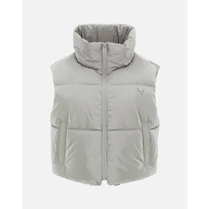 Product GUESS CHRIS SLEEVELESS PUFFER CROP J VEST FOR WOMEN base image