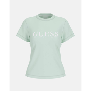 Product GUESS KAMELIE CN T-SHIRT - MID ORGANIC STRETCH JERSEY 180 ΜΠΛΟΥΖΑ W base image