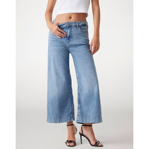 Product GUESS BELLFLOWER CROP WIDE LEG ΠΑΝΤΕΛΟΝΙ ΓΥΝΑΙΚΕΙΟ base image